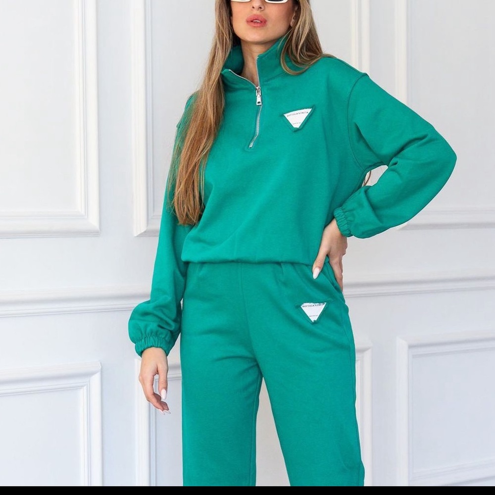 Bottega Veneta inspired 2 piece sweatsuit